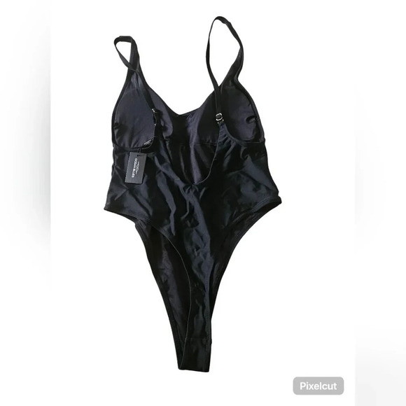 Ocean Blues Women's Thong One  Piece Bathing Suit Sexy Low Back Swimsuit - Picture 7 of 8
